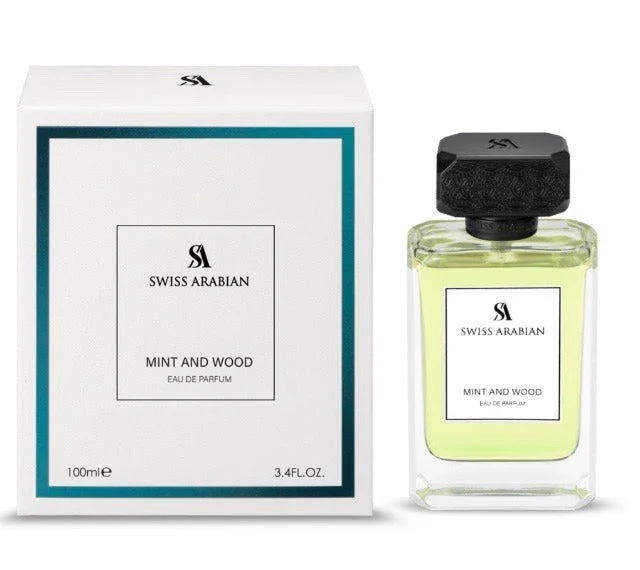 Mint and Wood SWISS ARABIAN 100ml - Muestra 5 ml