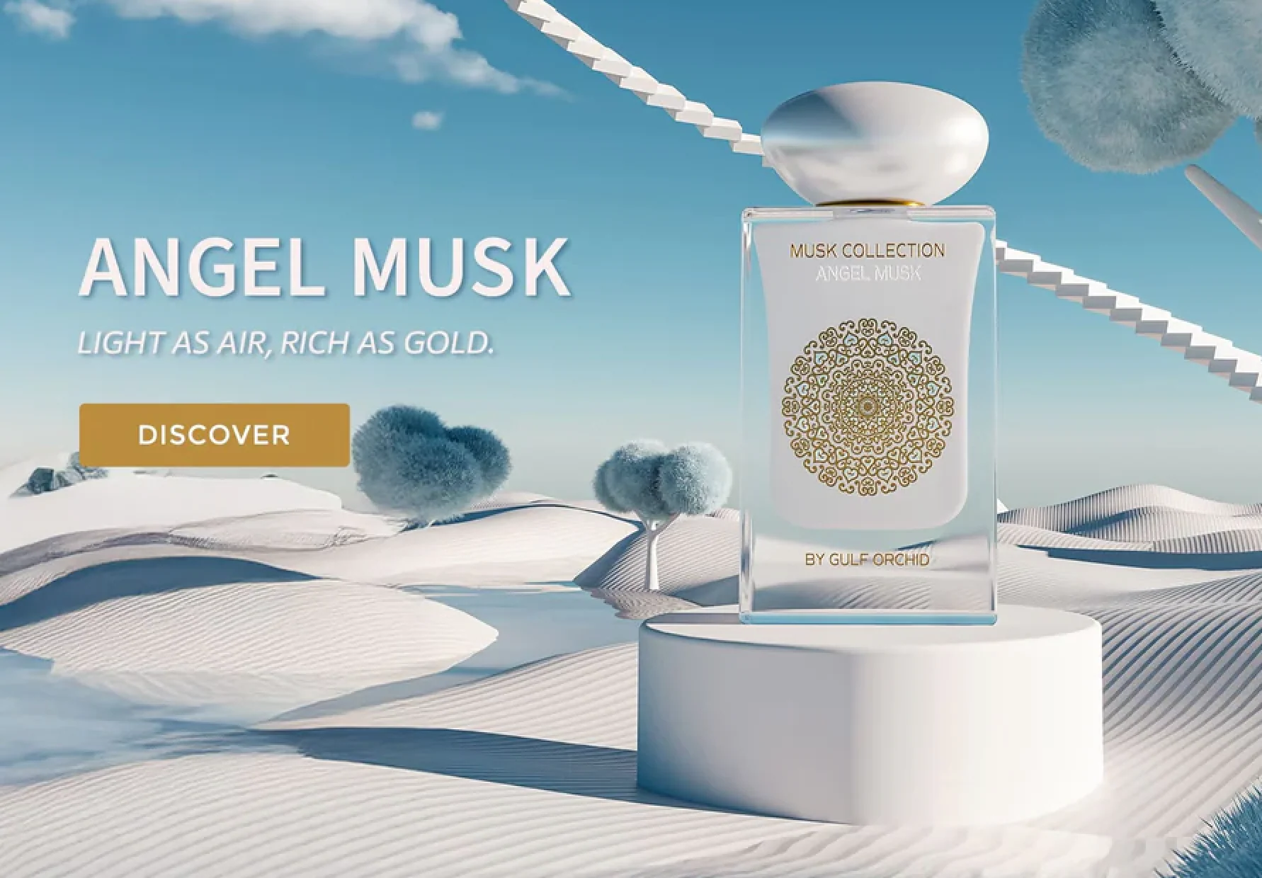 Musk Collection Angel Musk Gulf Orchid 60ml - Muestra 5 ml