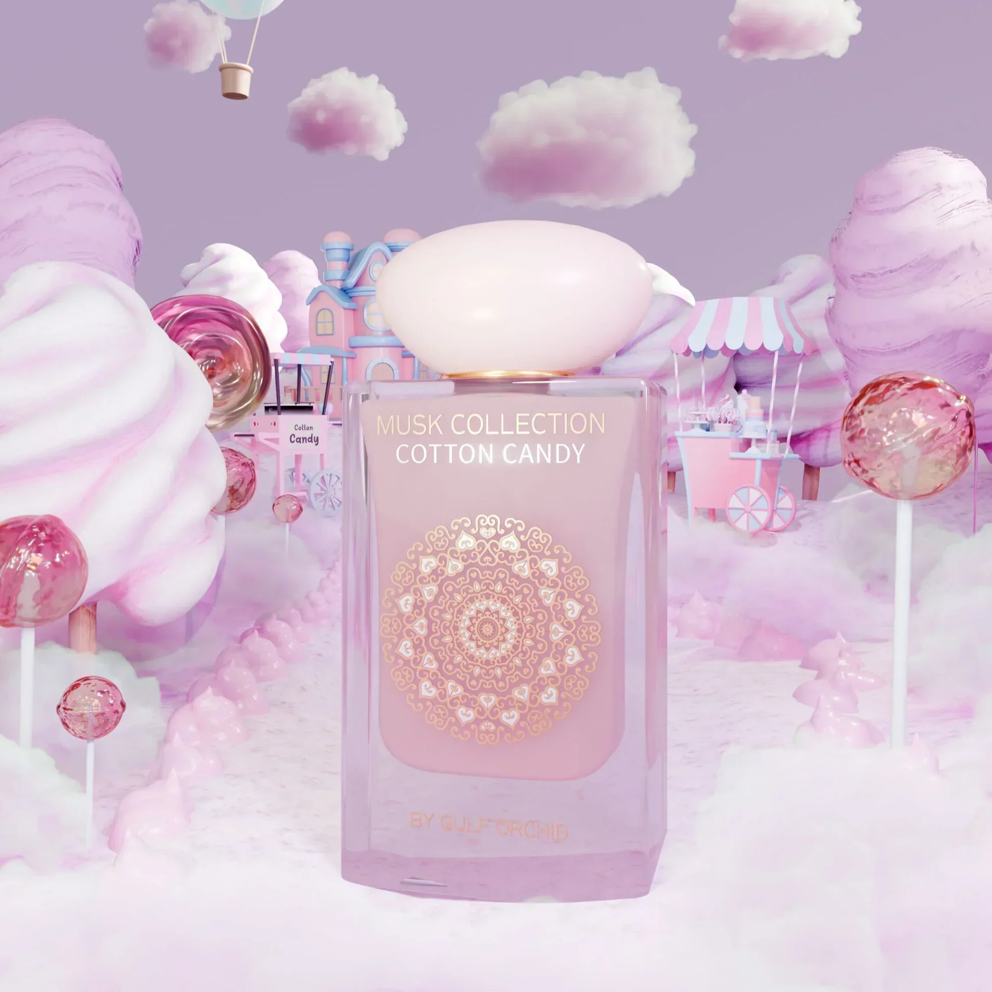 Musk Collection Cotton Candy GULF ORCHID - Muestra 10 ml