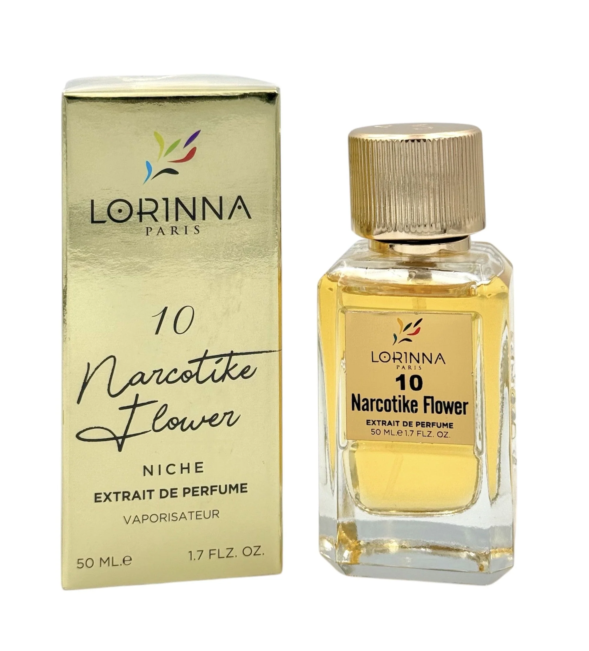 Narcotike Flower 10 Extrait de Perfume LORINNA - Muestra 3 ml