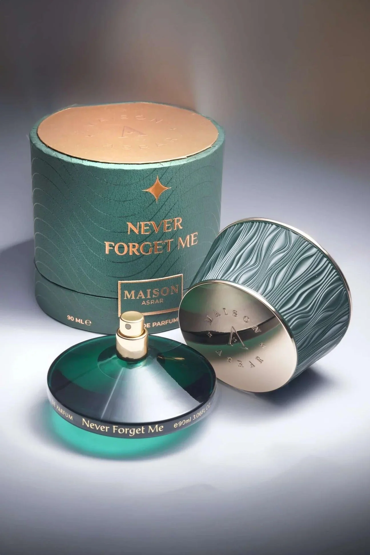 Never Forget Me Maison Asrar EDP 90ml - Muestra 5 ml - Image 3