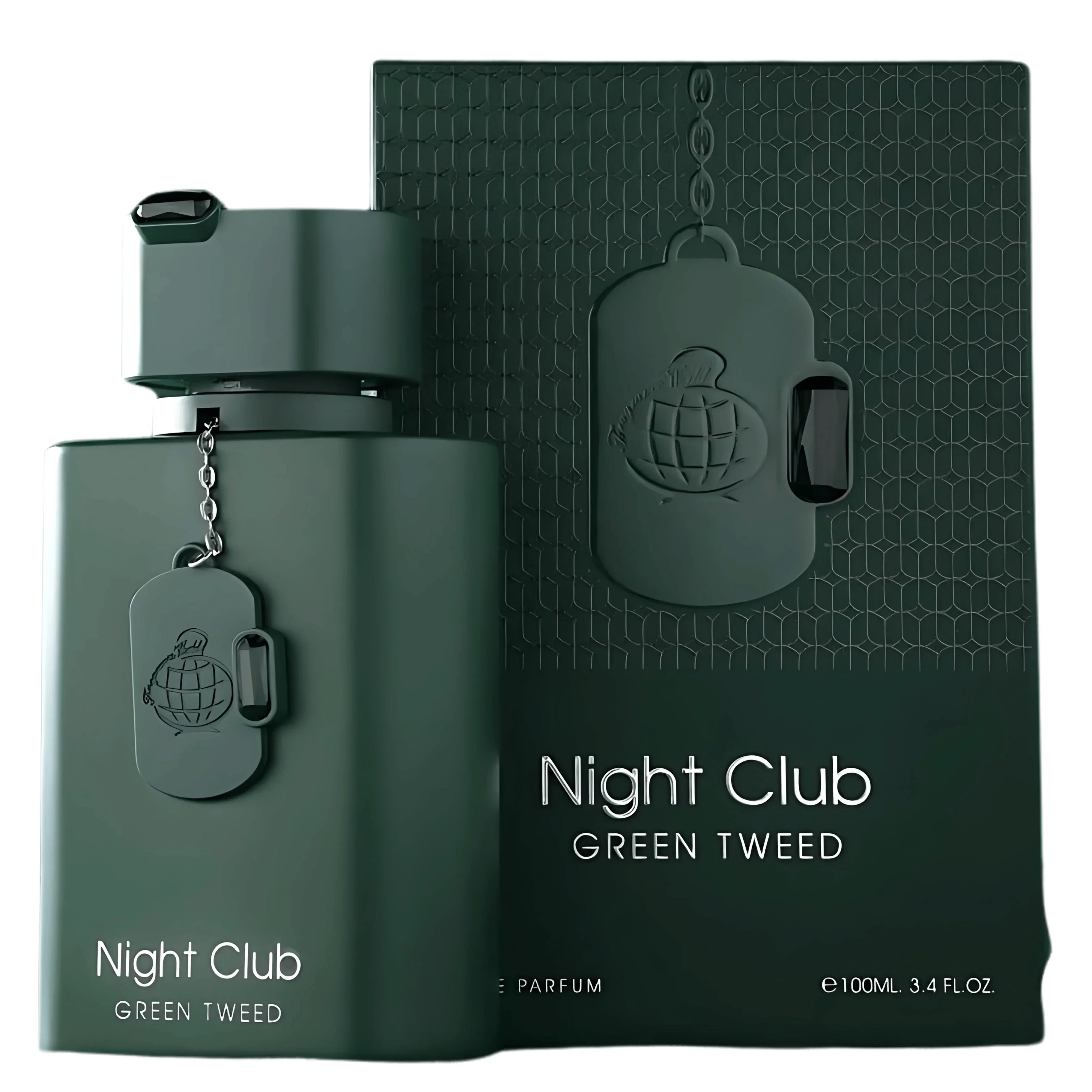Night Club Green Tweed FRAGRANCE WORLD 100ml - Muestra 10 ml - Image 2