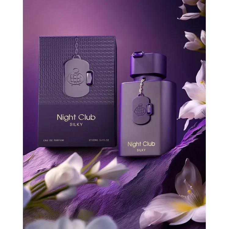 Night Club Silky FRAGRANCE WORLD 100ml - Muestra 10 ml