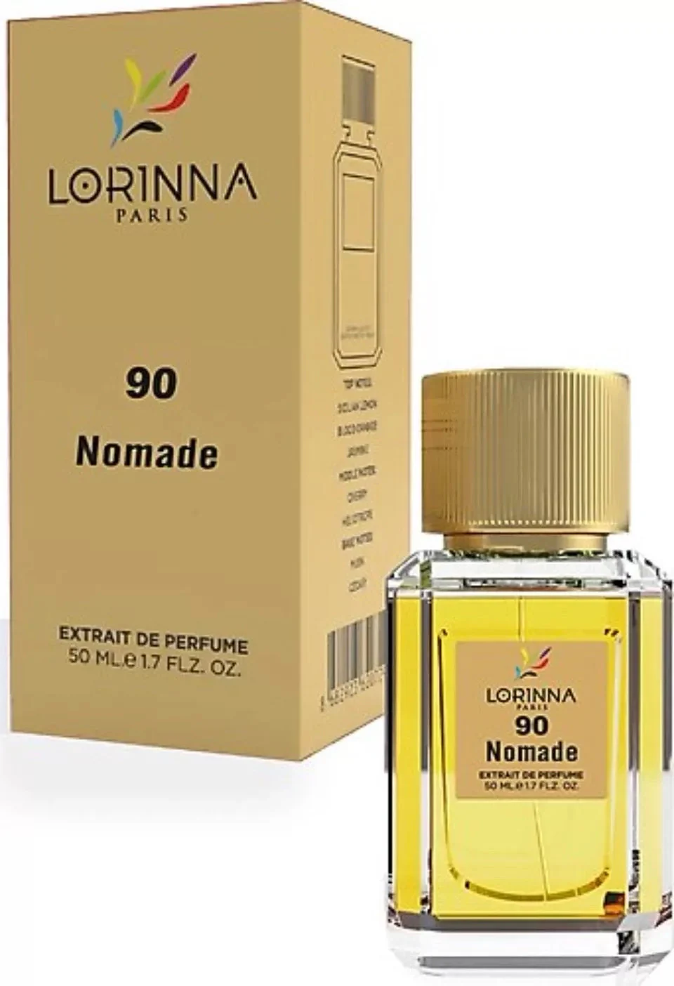 Nomade 90 Extrait de Perfume Lorinna 50ml