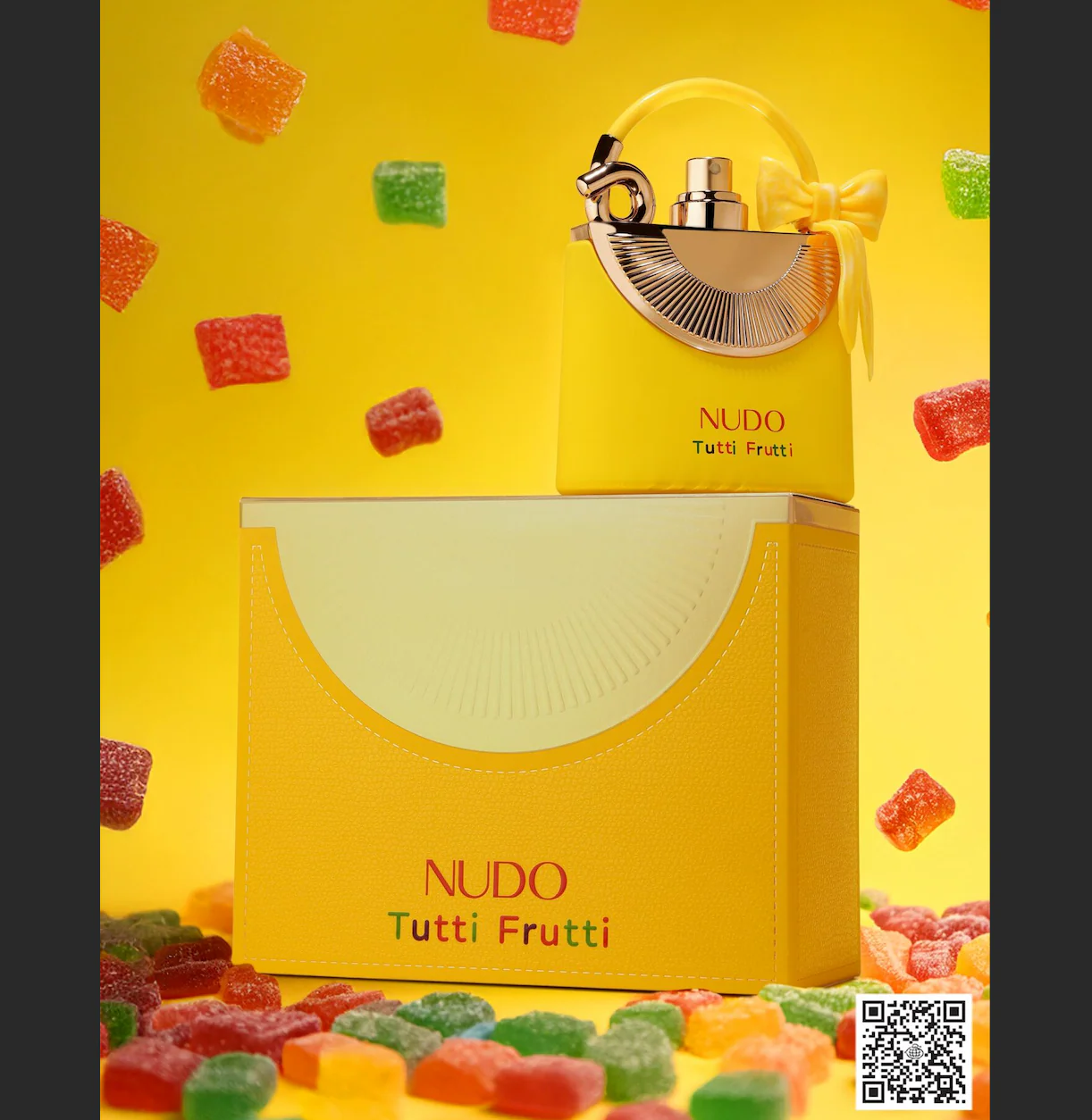 Nudo Tutti Frutti FRAGRANCE WORLD 100ml - Muestra 5 ml - Image 2