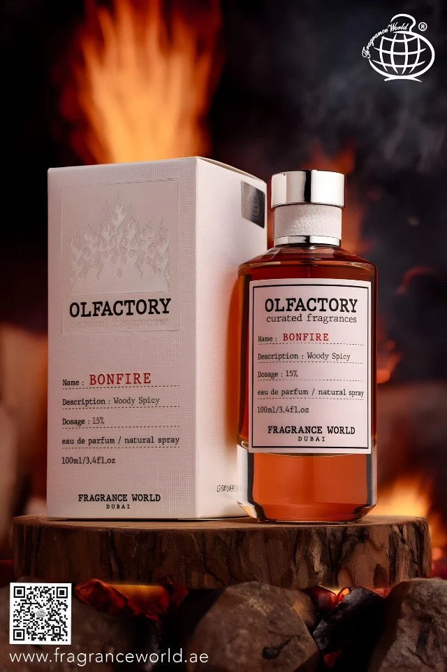 Olfactory Bonfire FRAGRANCE WORLD - Muestra 5 ml