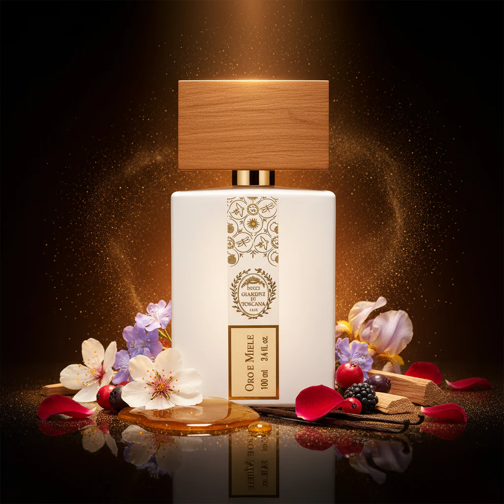 Oro e Miele GIARDINI DI TOSCANA - Muestra 5 ml - Image 2