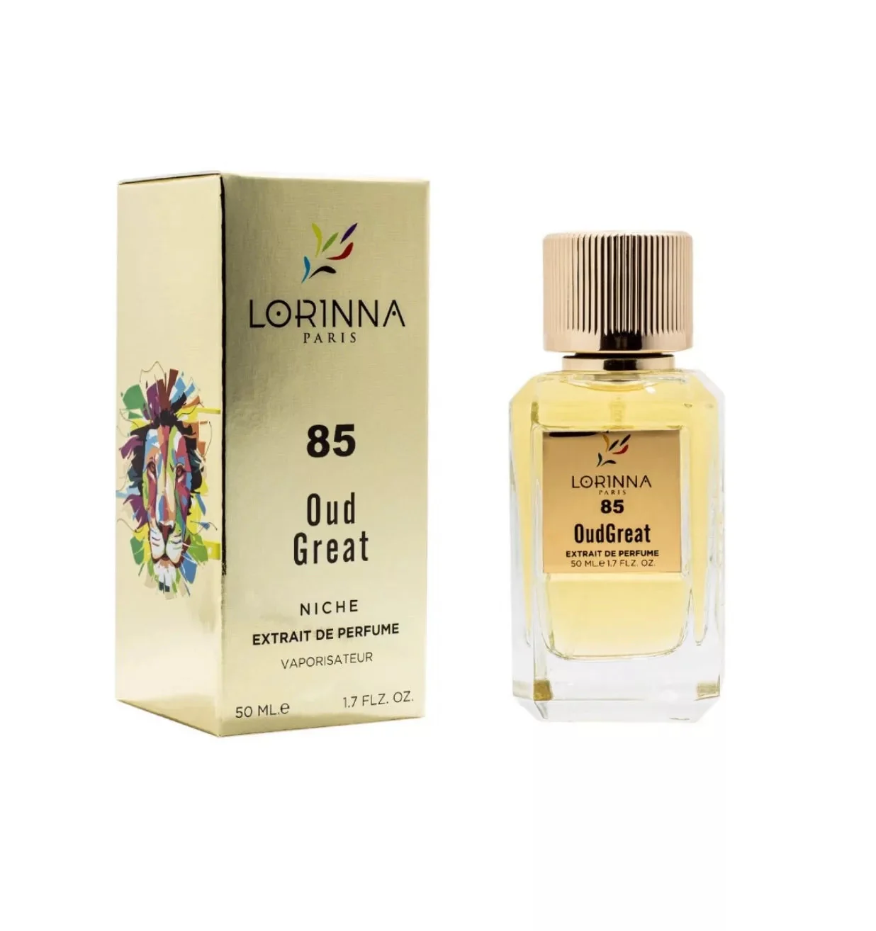 Oud Great 85 Extracto de Perfume Lorinna 50ml - Muestra 3 ml