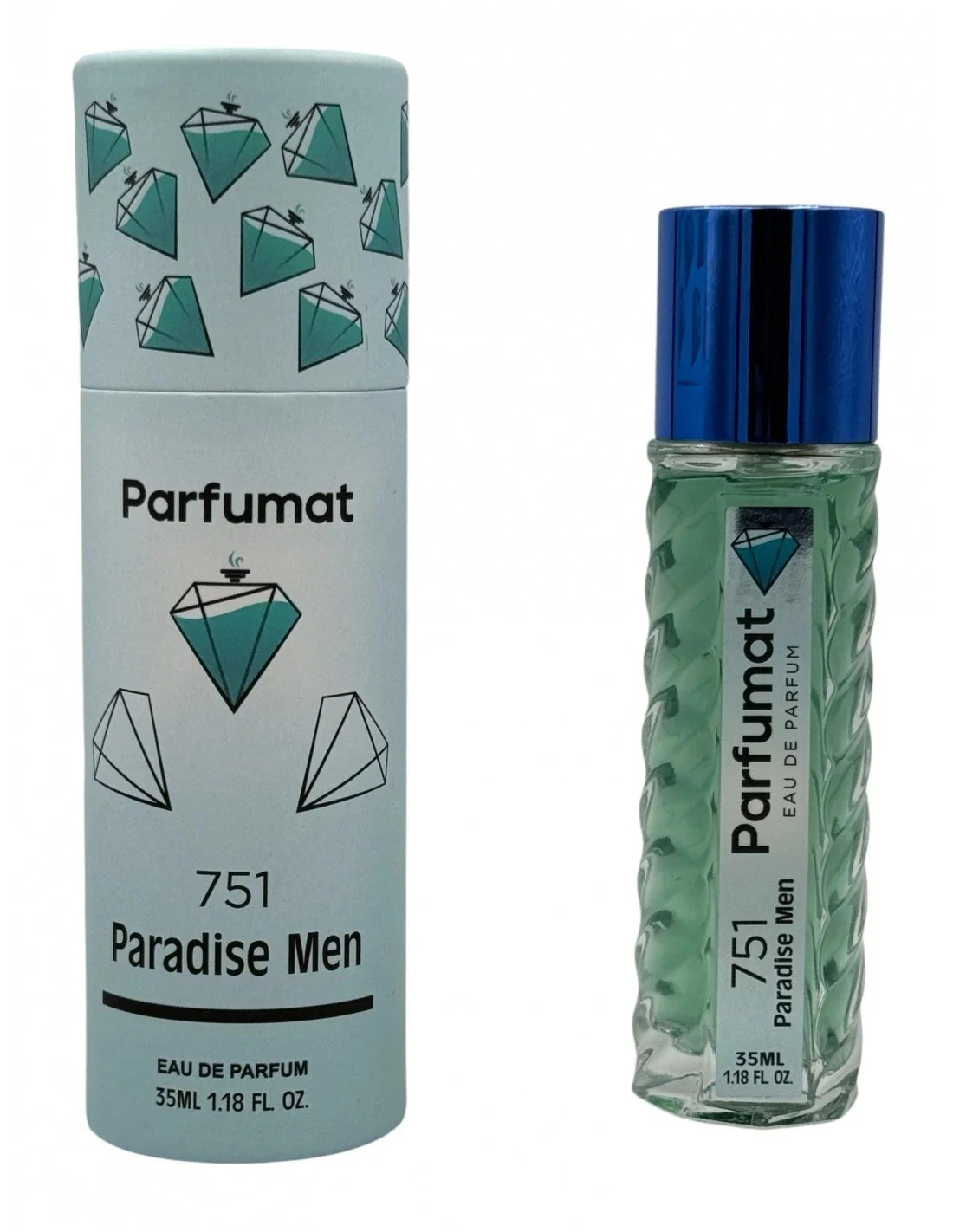 Paradise Men Parfumat by Edossa 35ml - Image 2
