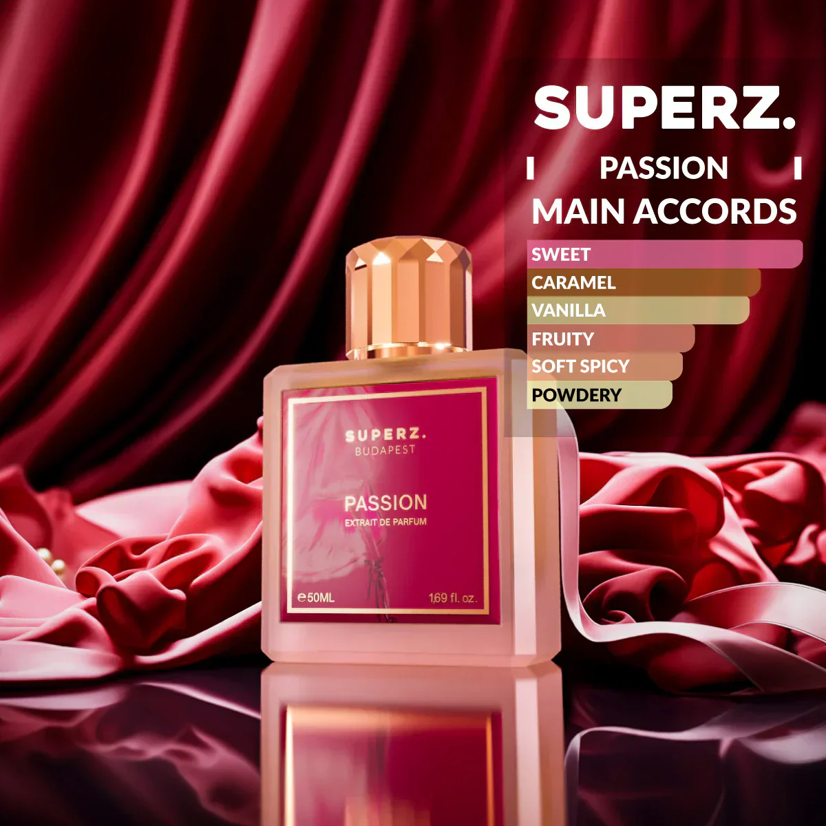 Passion Extrait de Parfum SUPERZ. BUDAPEST - Muestra 5 ml - Image 2