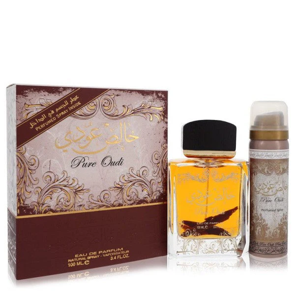 Pure Oudi Lattafa 100ml + Deo 50ml LATTAFA - Muestra 5 ml