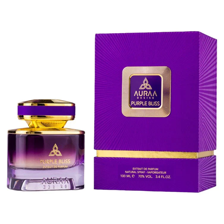 Purple Bliss Extrait de Parfum Auraa Desire 100ml - Muestra 3 ml