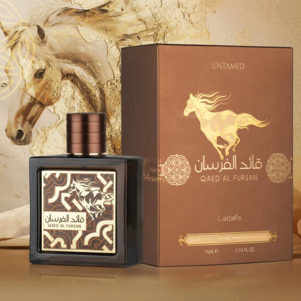 Qaed Al Fursan Untamed LATTAFA - Muestra 10 ml - Image 2