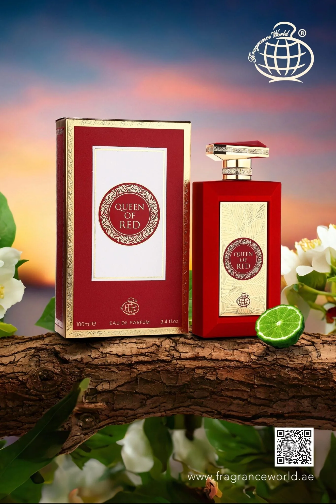 Queen of Red FRAGRANCE WORLD - Muestra 3 ml