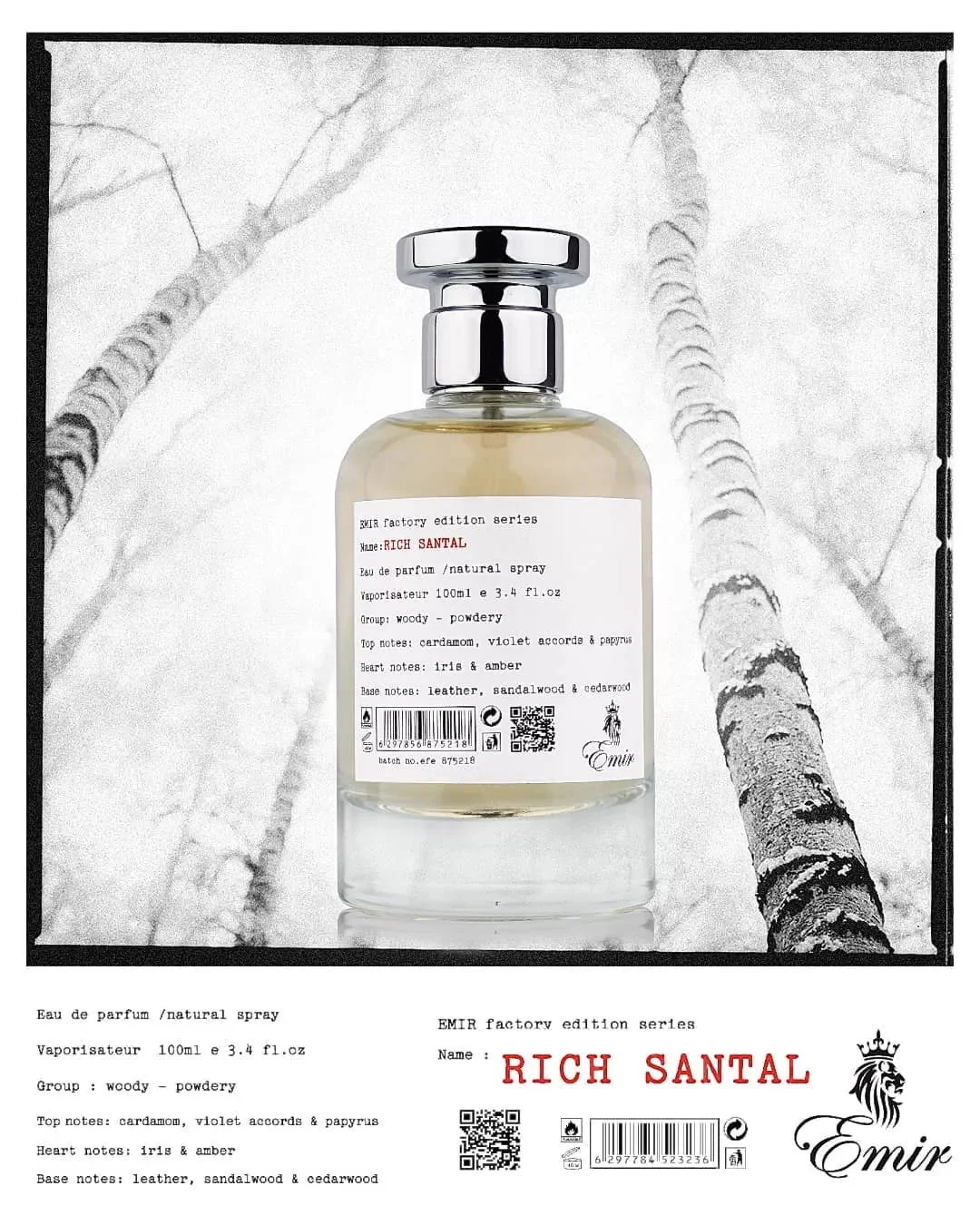 Rich Santal EMIR - Muestra 3 ml