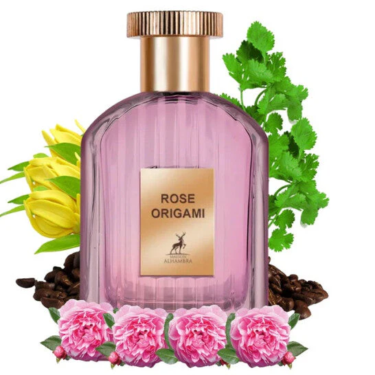 Rose Origami MAISON ALHAMBRA - Muestra 3 ml - Image 2