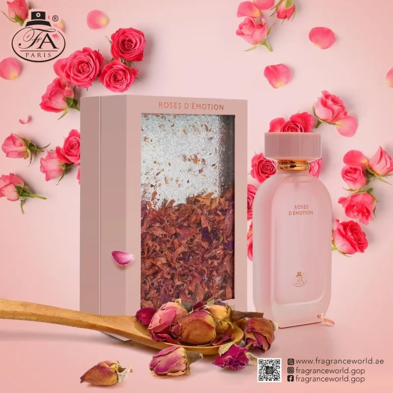 Roses D'Emotion FRAGRANCE WORLD - Muestra 10 ml