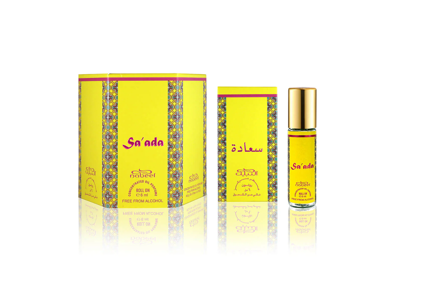 Sa'ada NABEEL 6ml Roll On Oil Perfume - Image 2