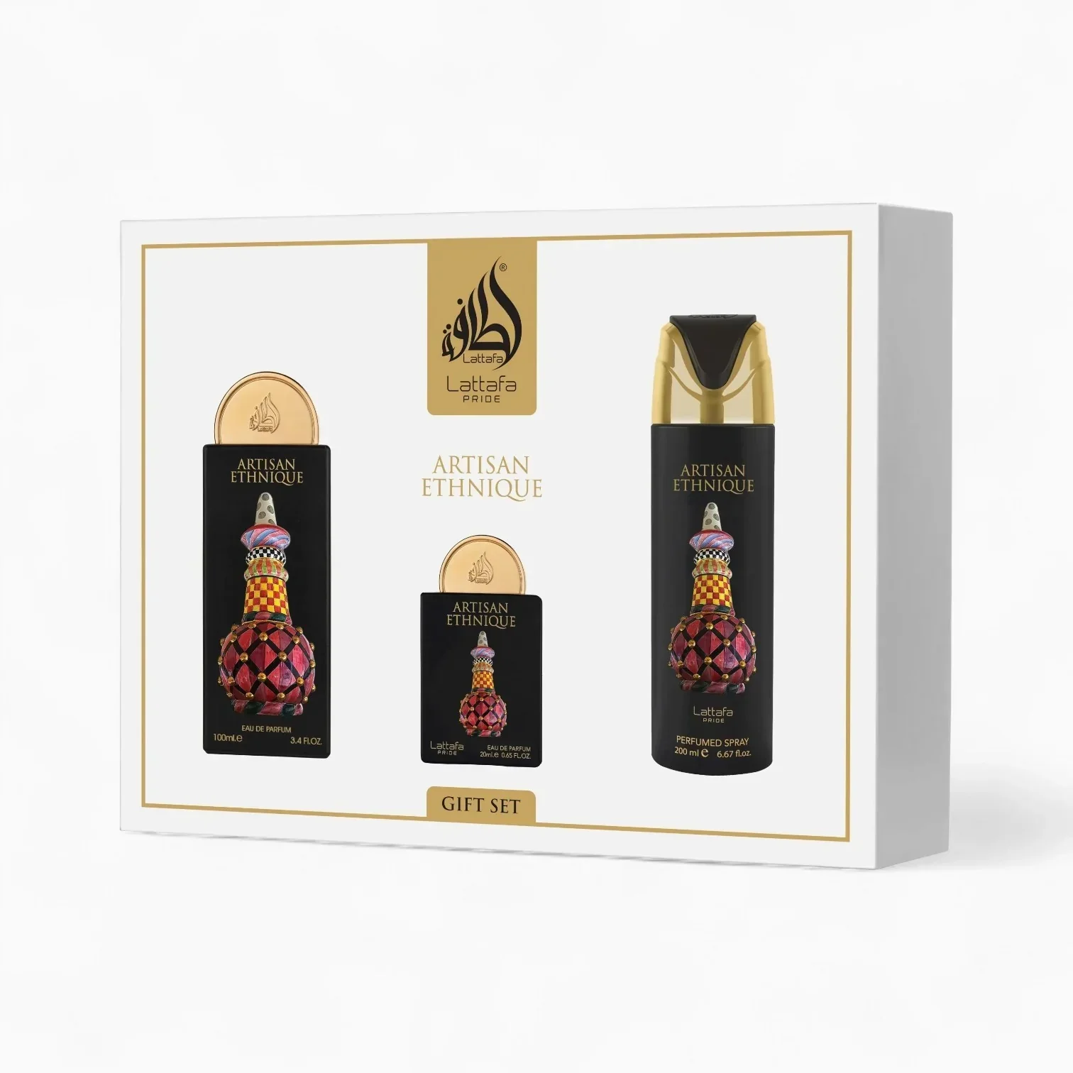 Set Regalo Artisan Ethnique LATTAFA PRIDE