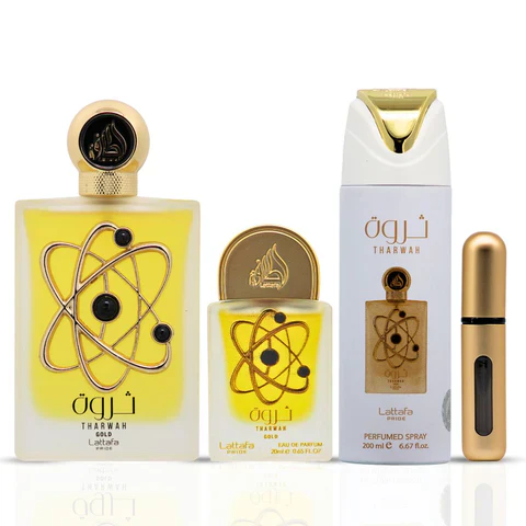 Set Regalo Tharwah Gold LATTAFA PRIDE - Image 3