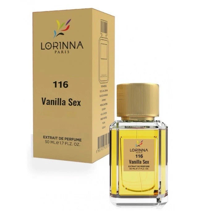 Sexy Vanilla 116 Extrait de Parfum LORINNA 50ml - Muestra 3 ml