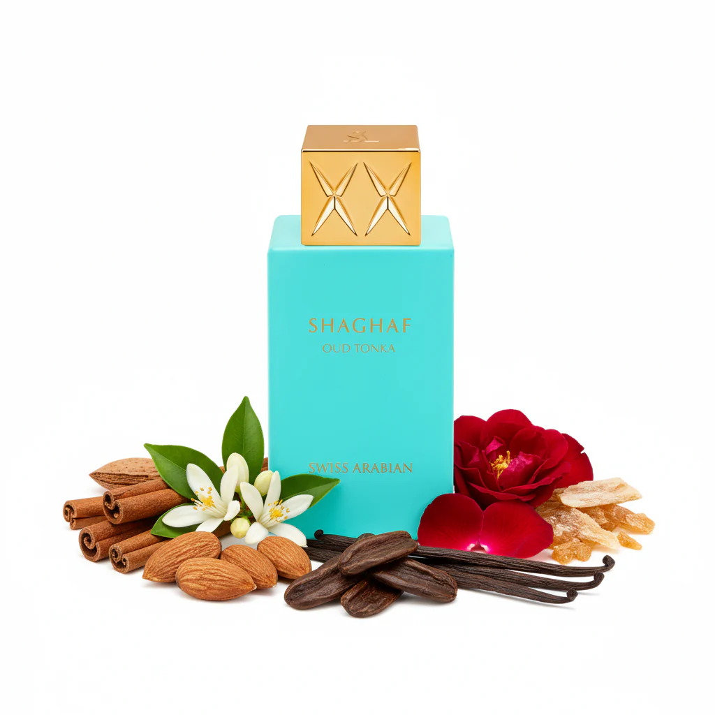 Shaghaf Oud Tonka SWISS ARABIAN - Muestra 3 ml