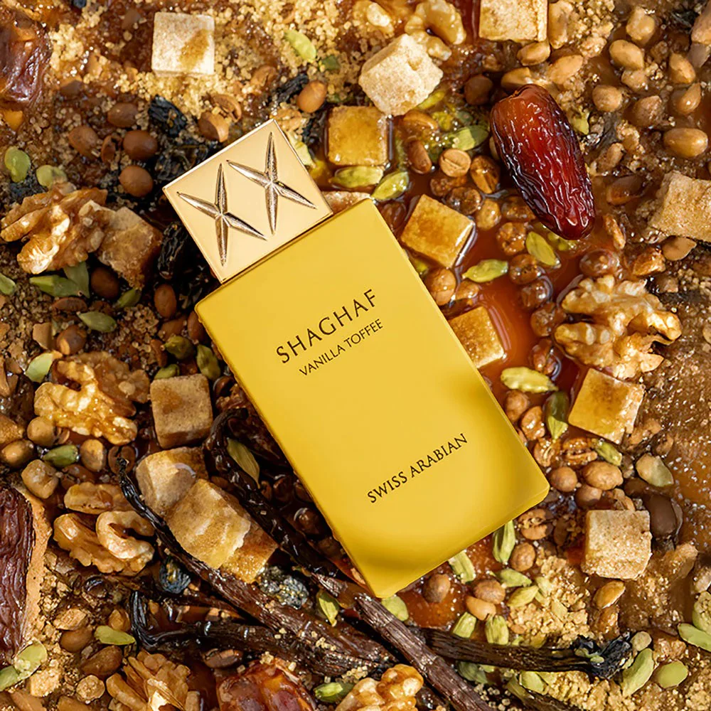 Shaghaf Vanilla Toffee SWISS ARABIAN - Muestra 5 ml