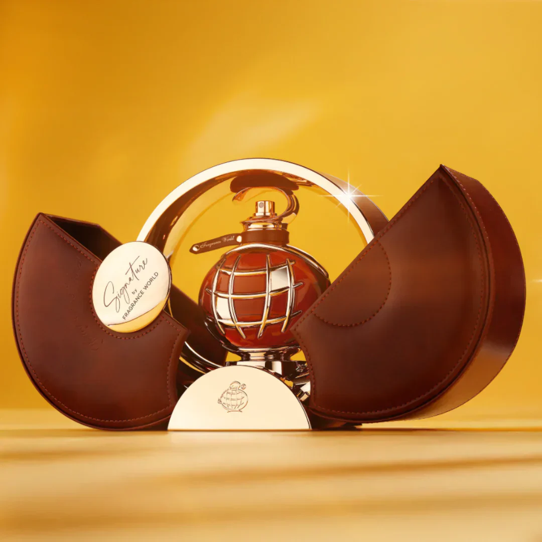 Signature Brown Fragrance World 100ml - Muestra 3 ml