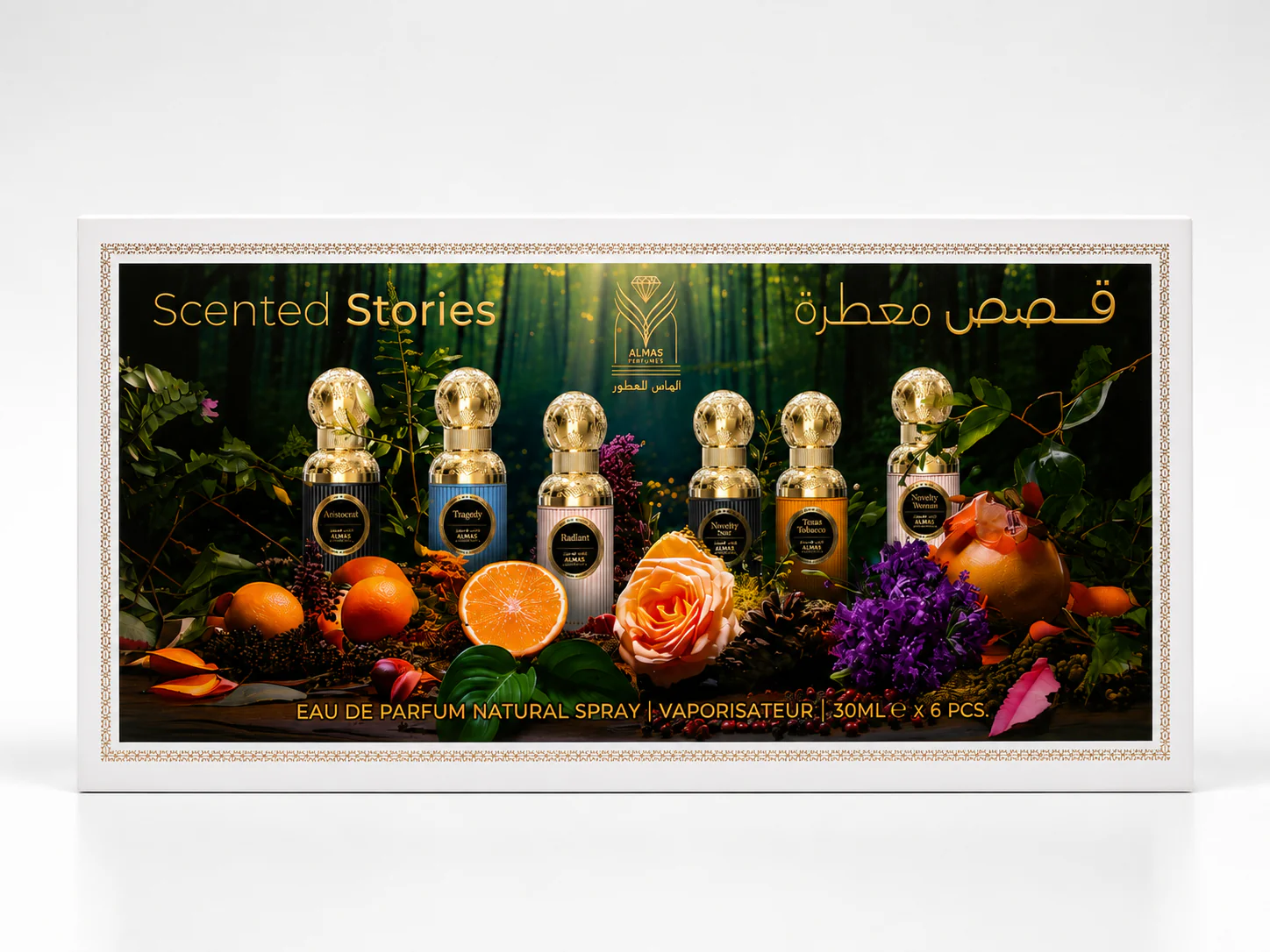 Discovery Set Six Scents ALMAS by LE BONHEUR 6 x 30ml