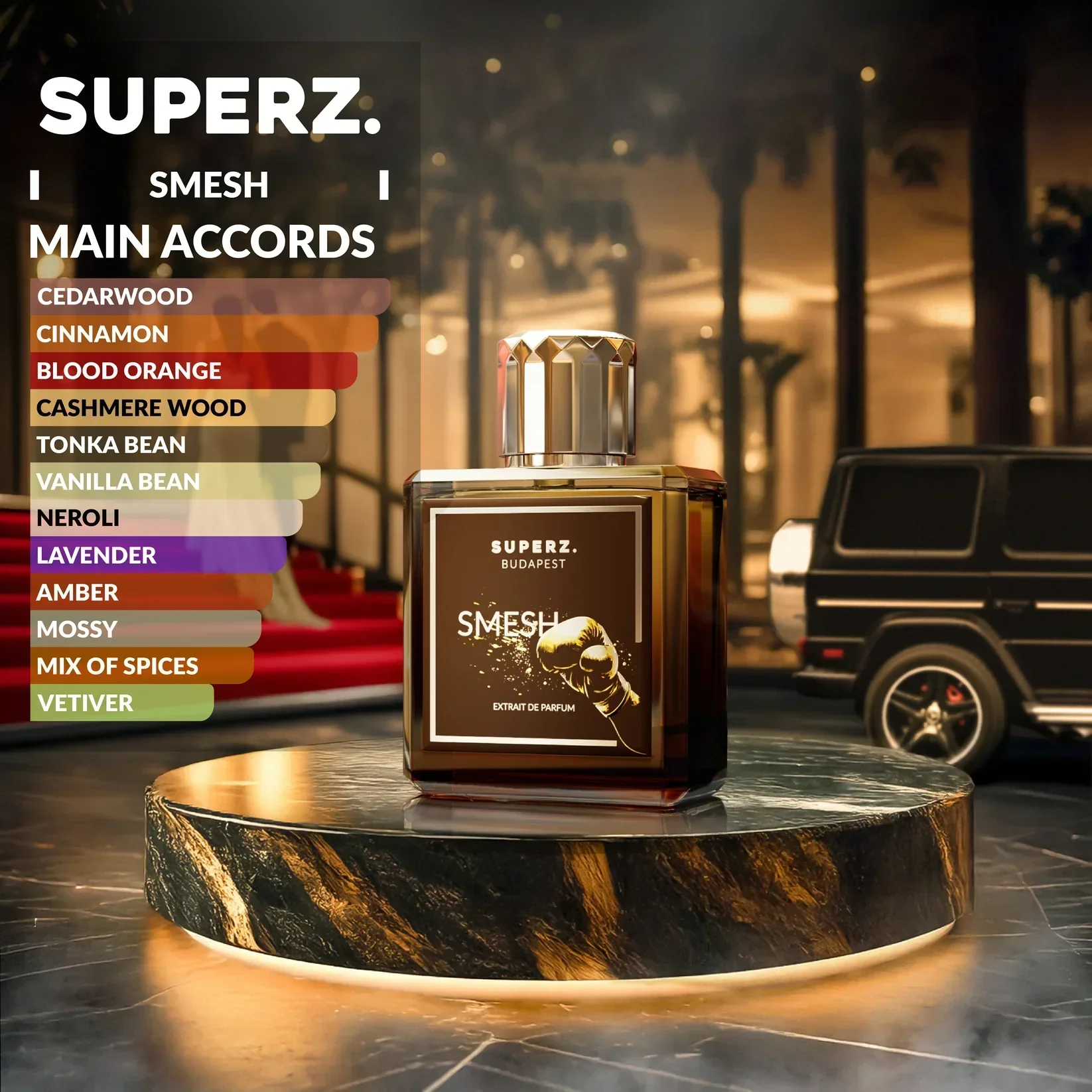 Smesh Extrait de Parfum SUPERZ. BUDAPEST - Muestra 5 ml - Image 2