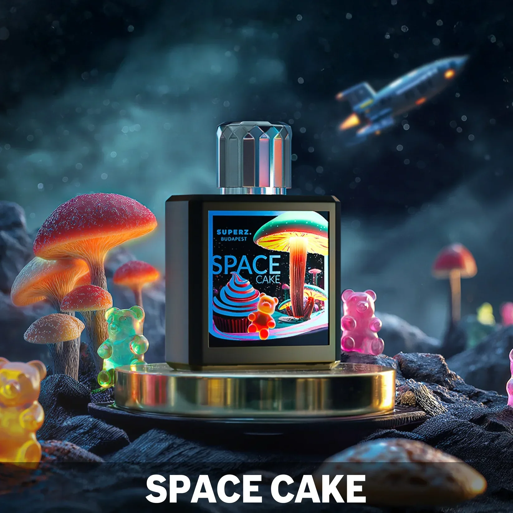 Space Cake SUPERZ BUDAPEST - Muestra 3 ml - Image 2