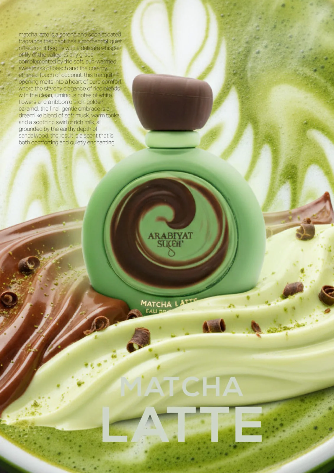 Sugar Matcha Latte ARABIYAT - Muestra 10 ml - Image 4