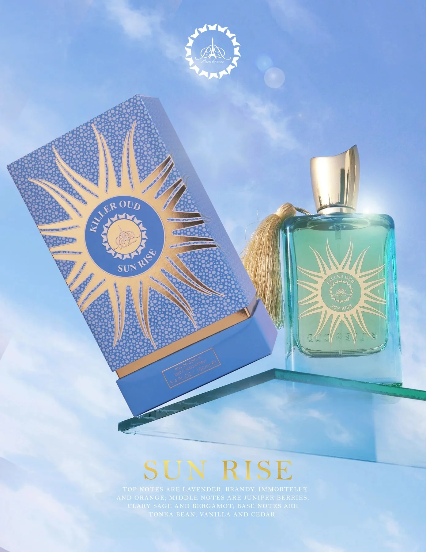 SunRise Killer Oud by Paris Corner - Muestra 10 ml