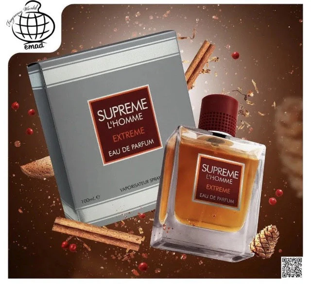 Supreme L'Homme Extreme FRAGRANCE WORLD - Muestra 3 ml