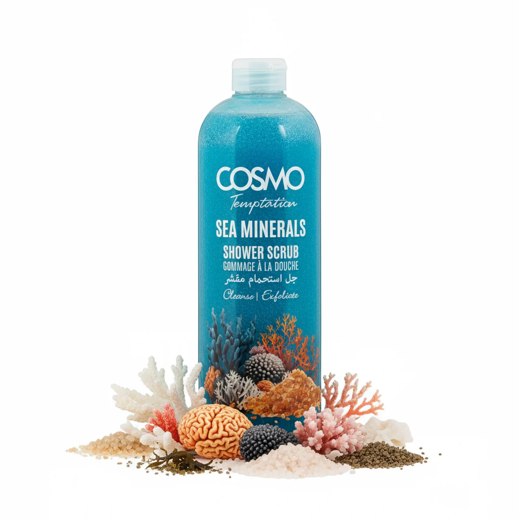 Temptation Sea Minerals Shower Scrub COSMO 1000ml - Image 2