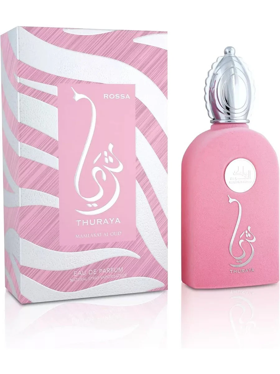 Thuraya Rossa Mamlakat Al Oud (Lattafa) 100ml - Muestra 3 ml