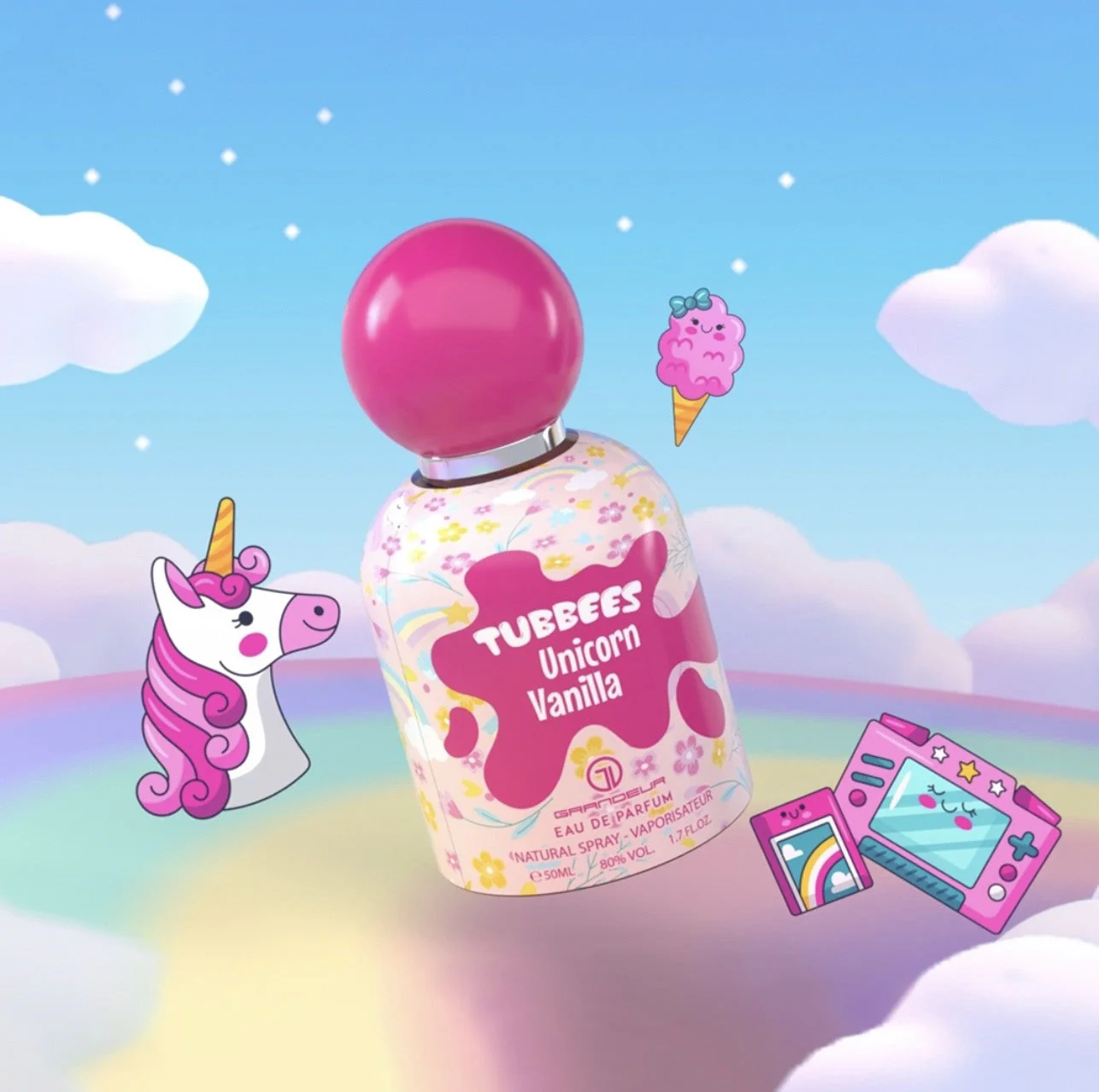 Tubbees Unicorn Vanilla Grandeur 50ml - Image 2