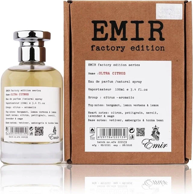 Ultra Citrus Factory Edition EMIR 100ml - Muestra 5 ml