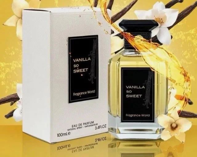 Vanilla So Sweet FRAGRANCE WORLD - Muestra 10 ml - Image 3
