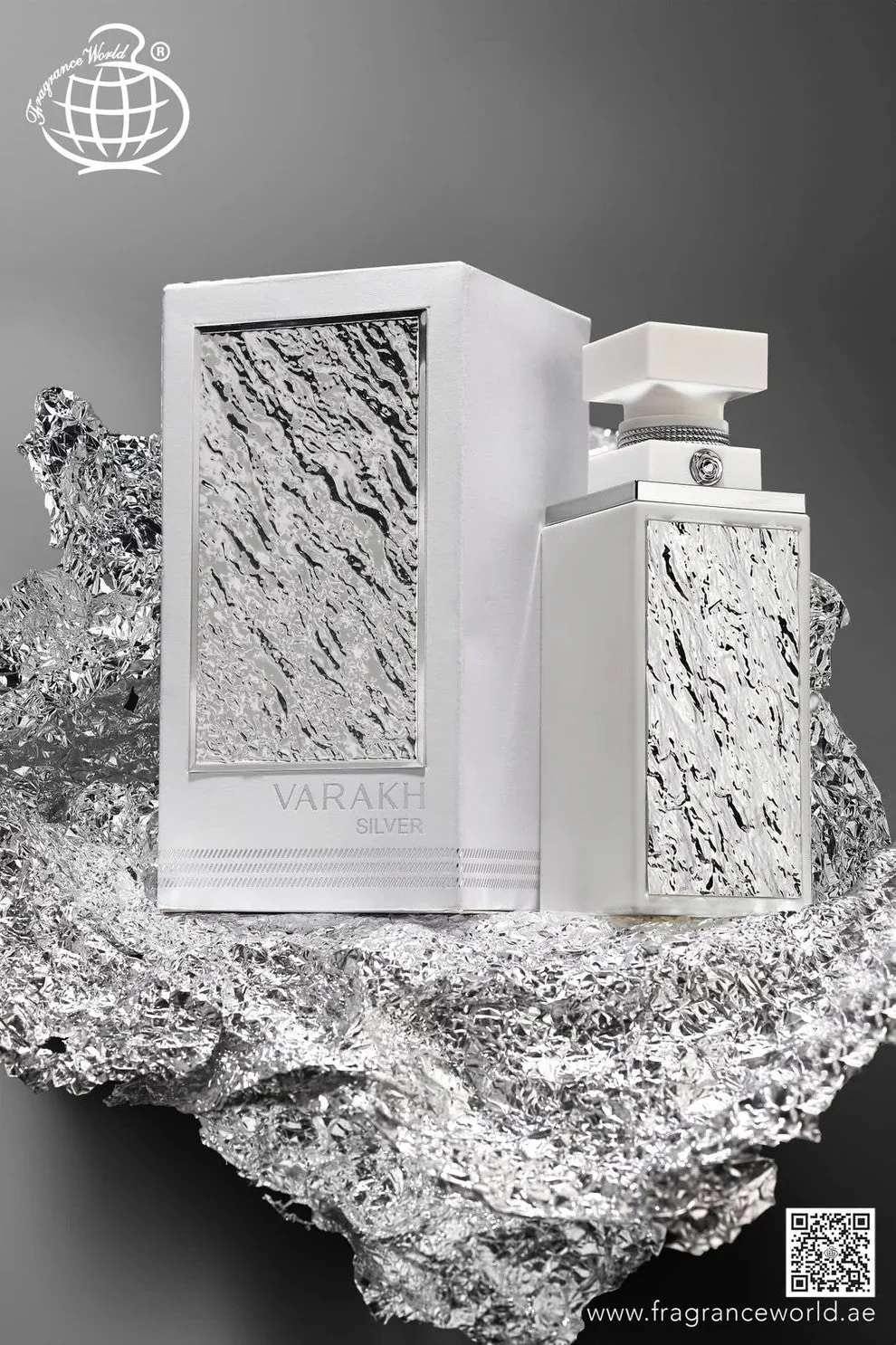 Varakh Silver FRAGRANCE WORLD 100ml - Muestra 3 ml
