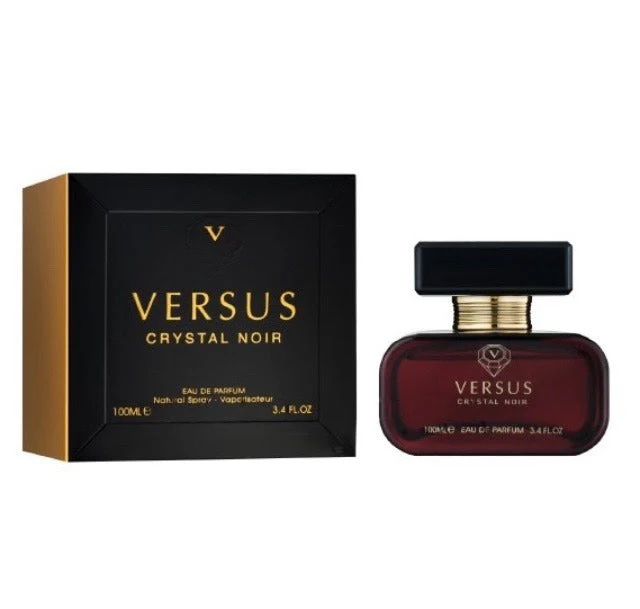 Versus Crystal Noir FRAGRANCE WORLD 100ml - Muestra 5 ml