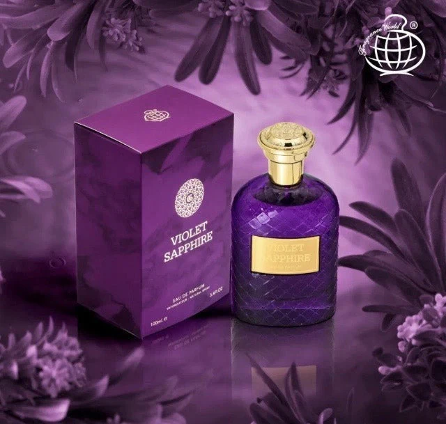 Violet Sapphire FRAGRANCE WORLD - Muestra 5 ml - Image 2