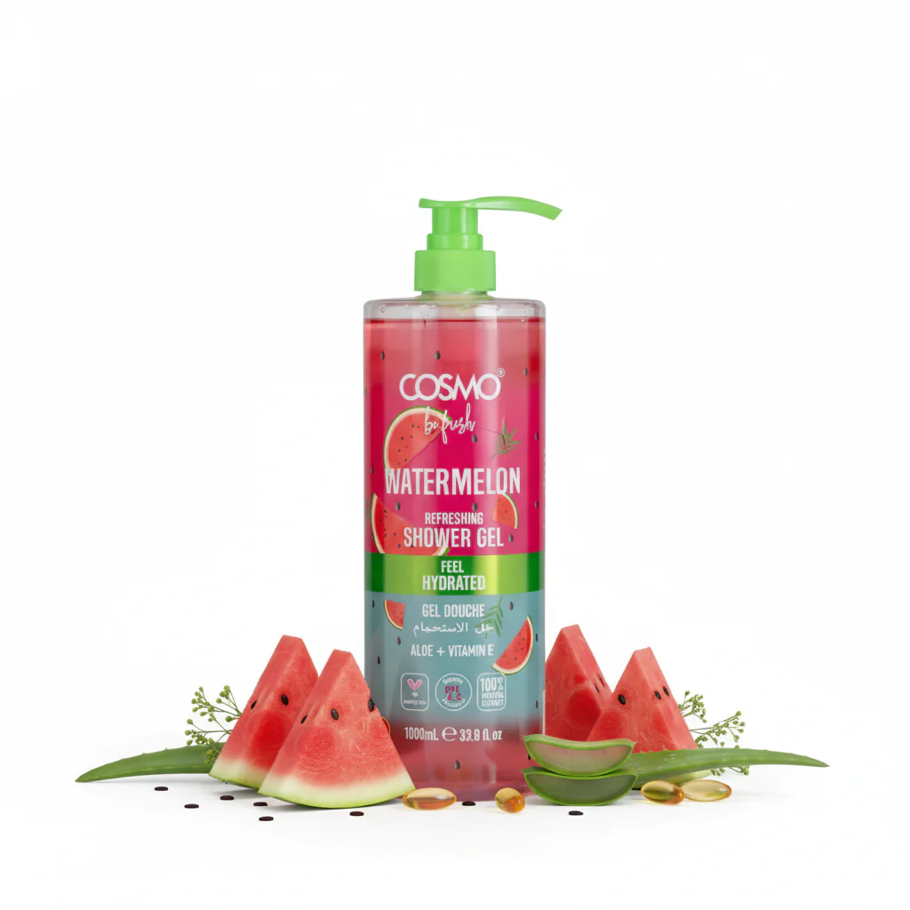 Be Fresh Watermelon Shower Gel COSMO 1000ml - Image 2