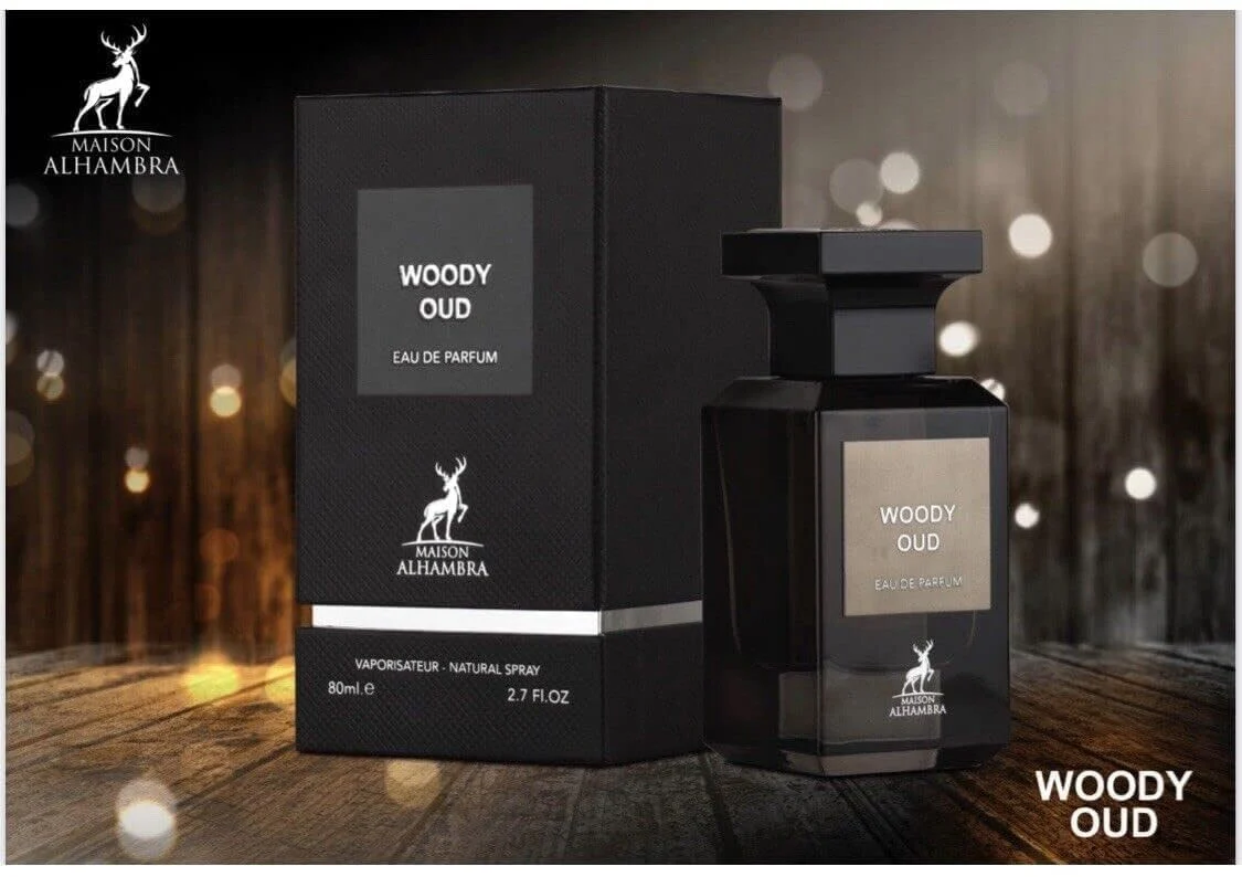 Woody Oud Maison Alhambra 80ml - Muestra 3 ml