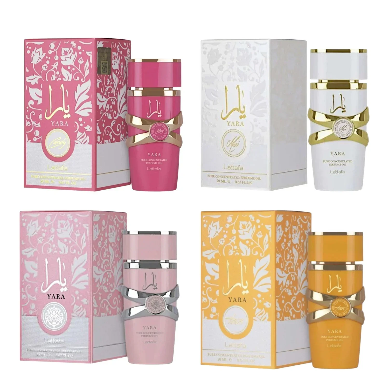 Yara Candy Concentrated Perfume Oil 20ml LATTAFA - Image 3